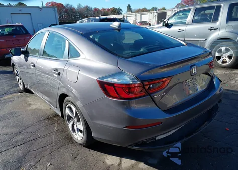 2020 Honda Insight Ex из США, поврежденный, VIN 19XZE4F5XLE011750